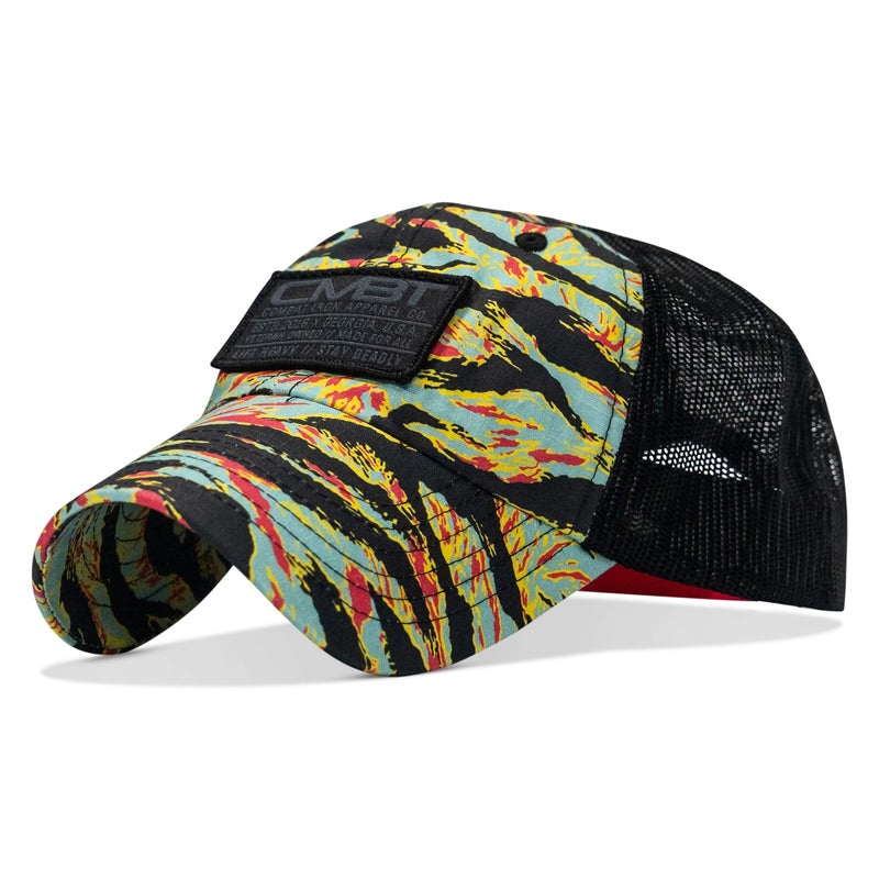Load image into Gallery viewer, Original Subdued CMBT  Patch Tactical Ripstop Mesh Snapback Hat
