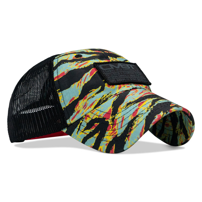 Load image into Gallery viewer, Original Subdued CMBT  Patch Tactical Ripstop Mesh Snapback Hat
