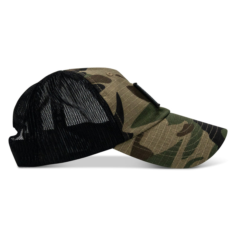 Load image into Gallery viewer, Original Subdued CMBT  Patch Tactical Ripstop Mesh Snapback Hat
