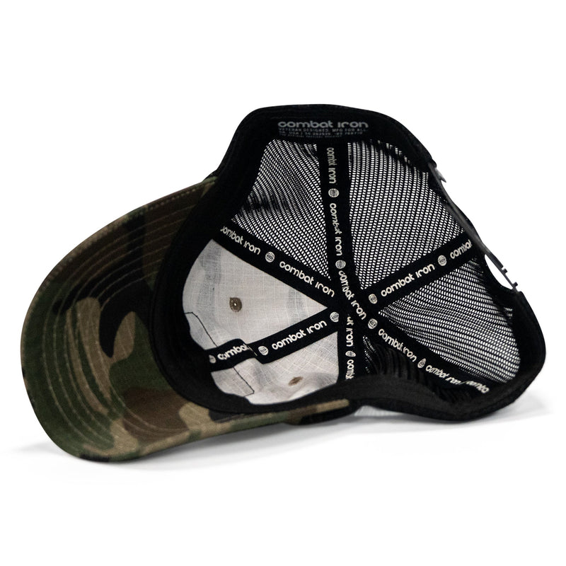Load image into Gallery viewer, Original Subdued CMBT  Patch Tactical Ripstop Mesh Snapback Hat
