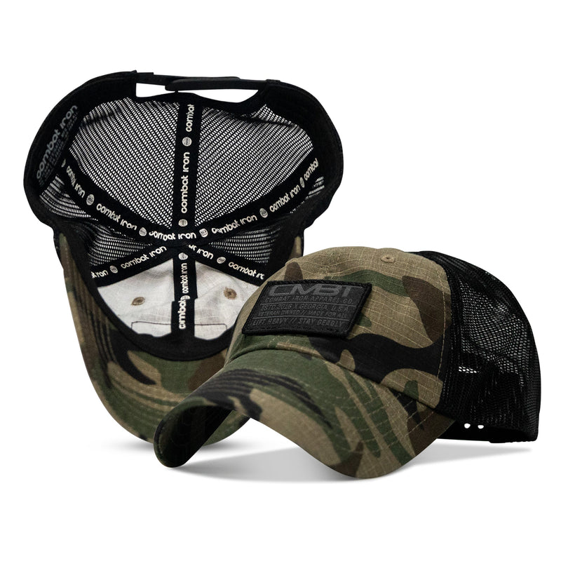 Load image into Gallery viewer, Original Subdued CMBT  Patch Tactical Ripstop Mesh Snapback Hat

