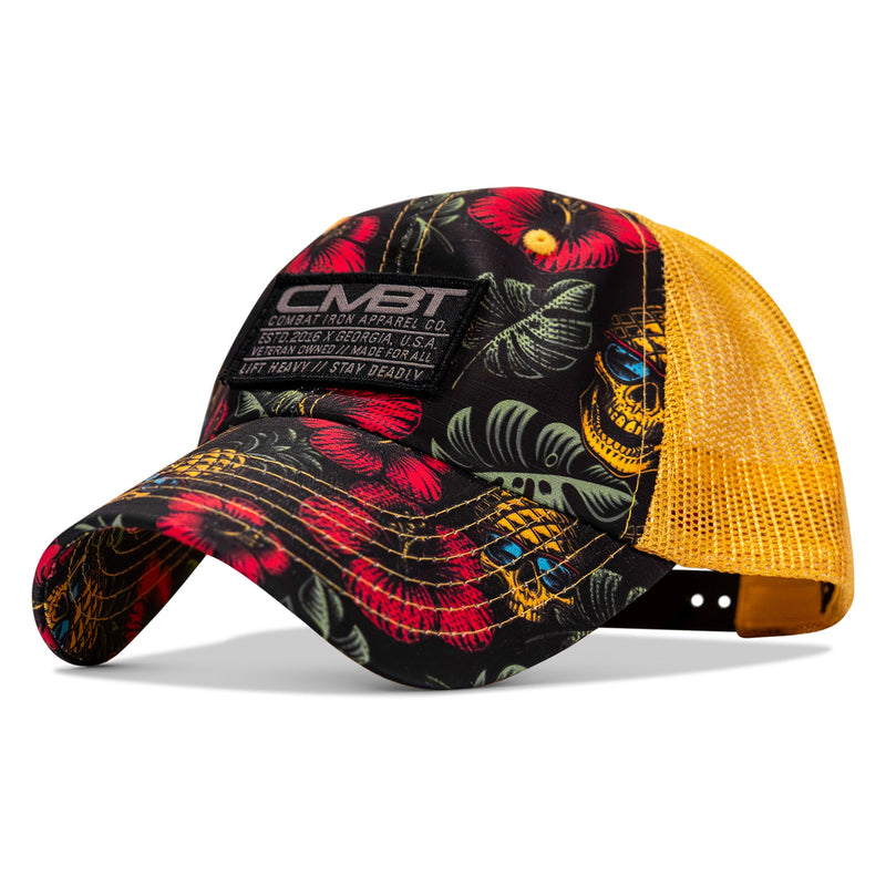 Load image into Gallery viewer, Original Subdued CMBT  Patch Tactical Ripstop Mesh Snapback Hat
