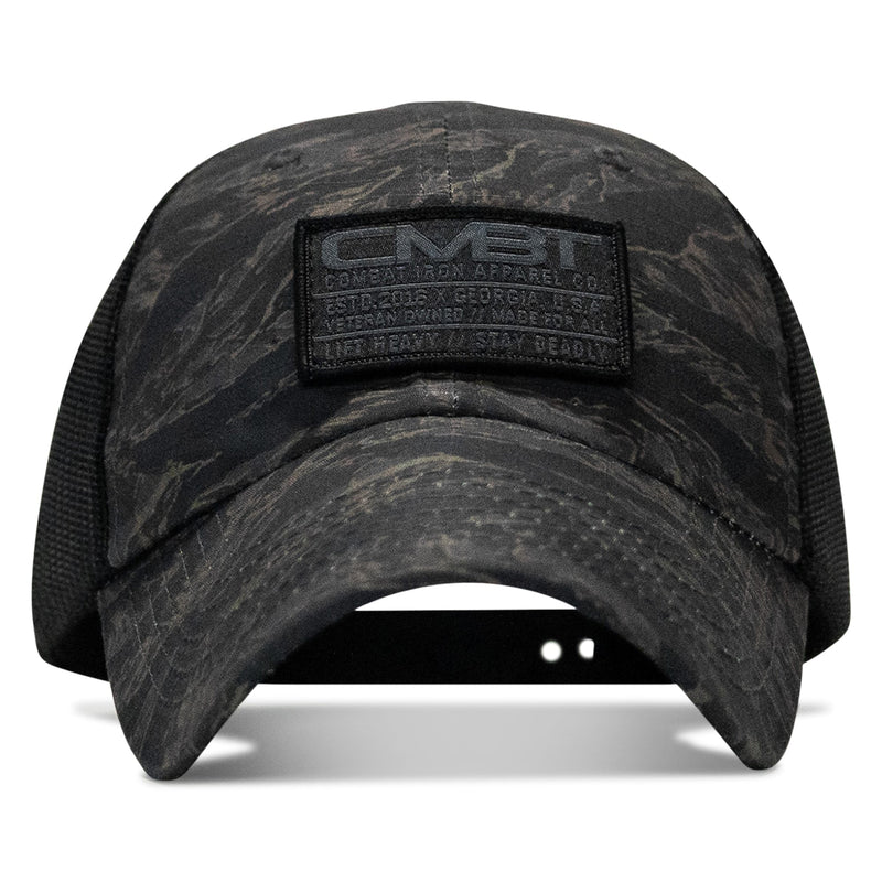 Load image into Gallery viewer, Original Subdued CMBT  Patch Tactical Ripstop Mesh Snapback Hat
