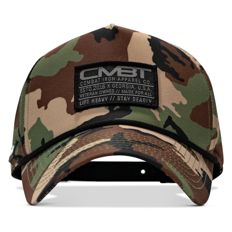 Load image into Gallery viewer, Original Subdued CMBT Patch Weekender Snapback
