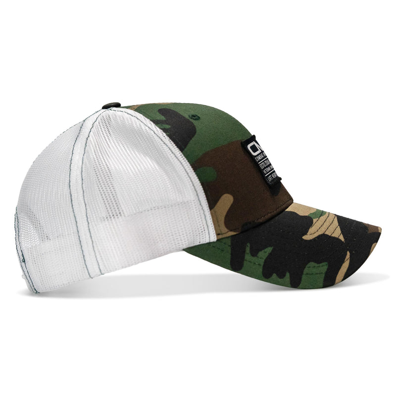 Load image into Gallery viewer, Branded CMBT Subdued Labeled Snapback Hat
