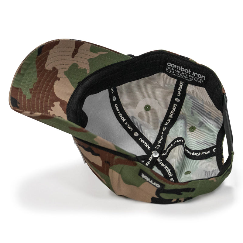 Load image into Gallery viewer, Original CMBT White Patch Weekender Snapback

