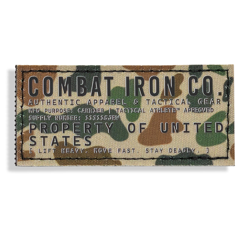 Load image into Gallery viewer, Combat Iron Co. Authentic Brand Velcro Patch

