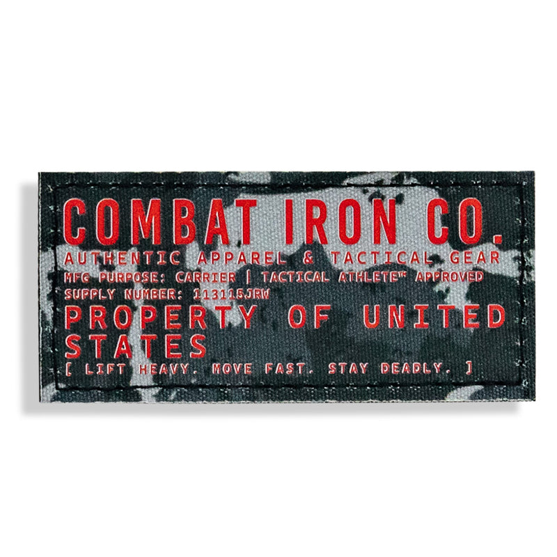 Load image into Gallery viewer, Combat Iron Co. Authentic Brand Velcro Patch
