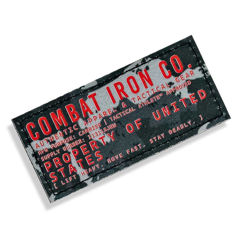 Load image into Gallery viewer, Combat Iron Co. Authentic Brand Velcro Patch

