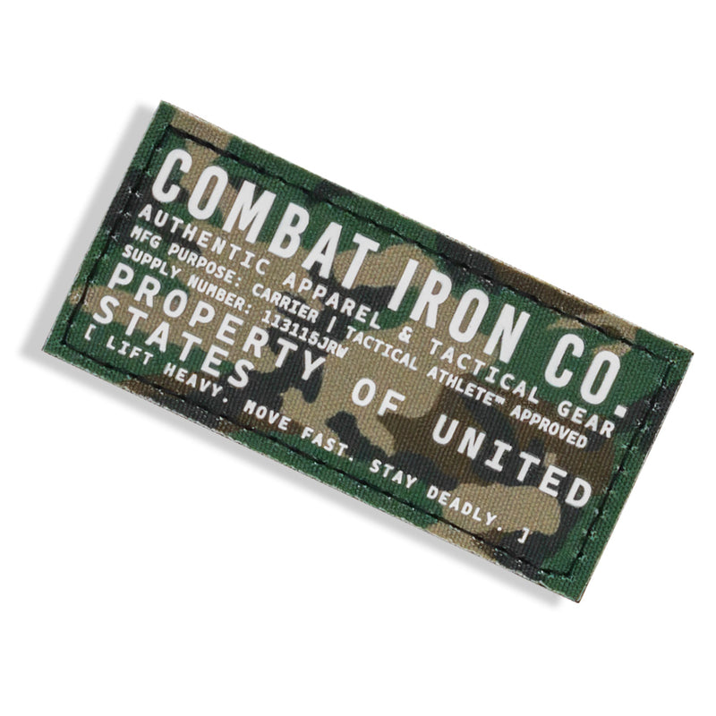 Load image into Gallery viewer, Combat Iron Co. Authentic Brand Velcro Patch
