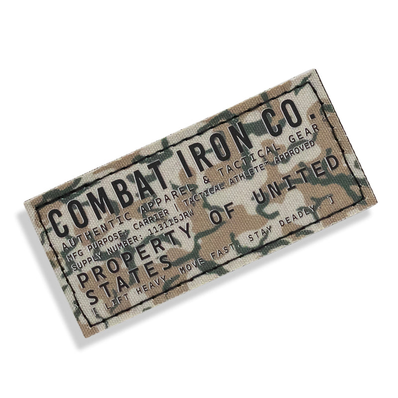 Load image into Gallery viewer, Combat Iron Co. Authentic Brand Velcro Patch
