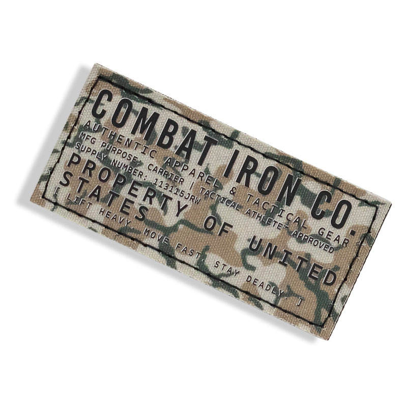 Load image into Gallery viewer, Combat Iron Co. Authentic Brand Velcro Patch
