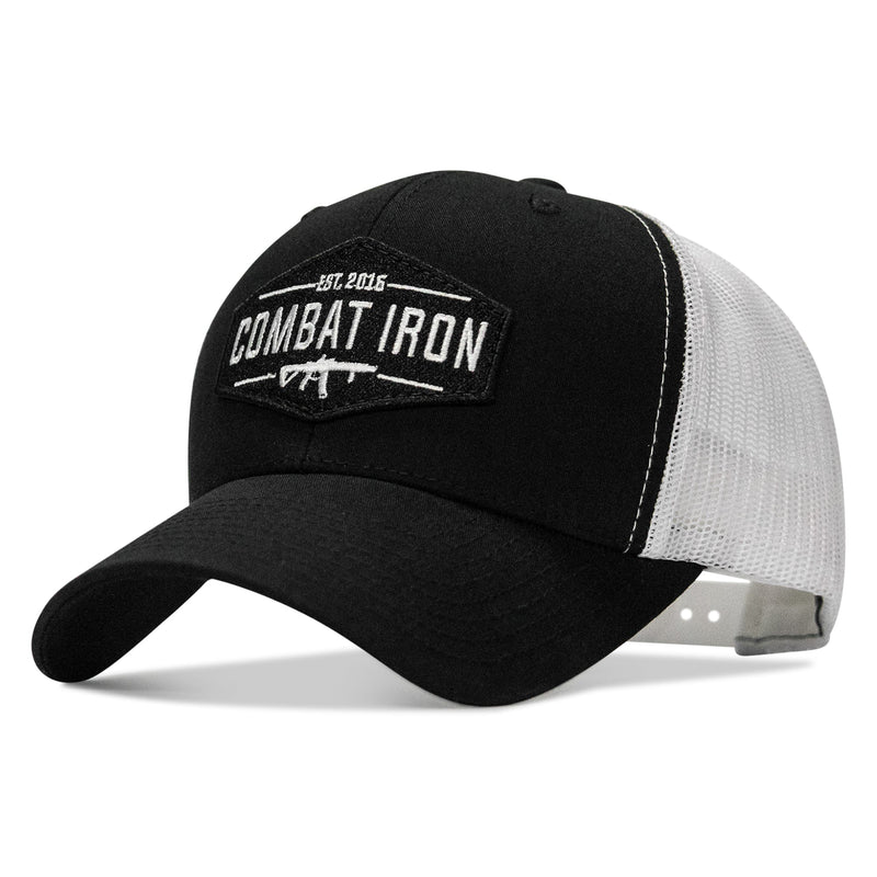 Load image into Gallery viewer, Original AR Black Patch Snapback Hat
