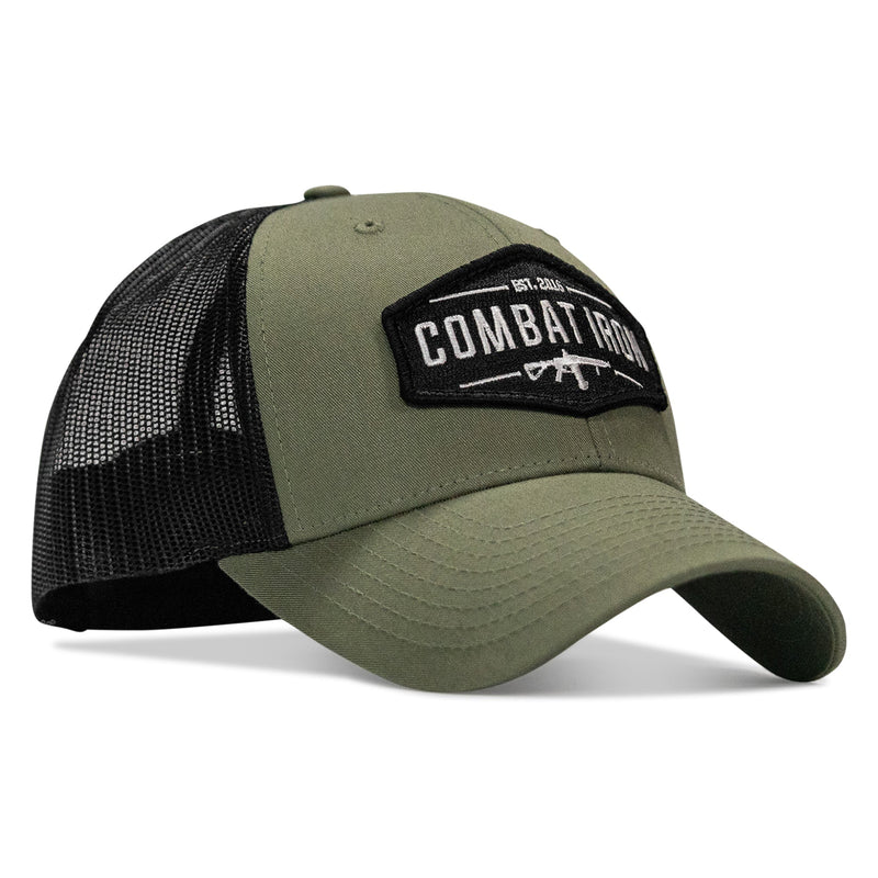 Load image into Gallery viewer, Original AR Black Patch Snapback Hat
