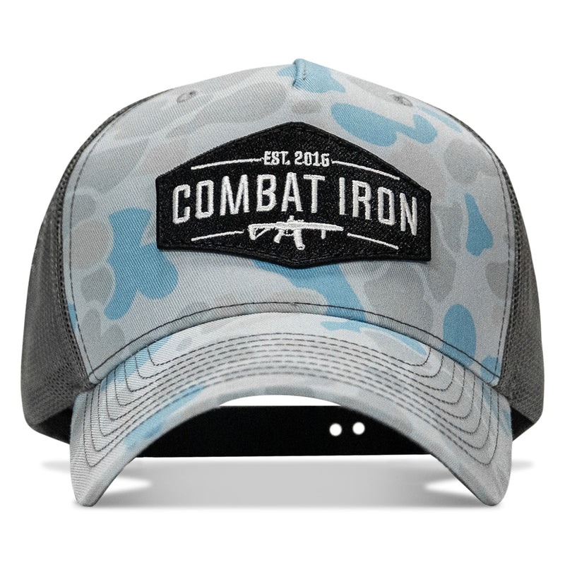 Load image into Gallery viewer, Original AR Black Patch Snapback Hat
