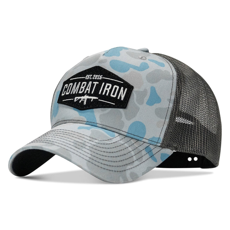 Load image into Gallery viewer, Original AR Black Patch Snapback Hat

