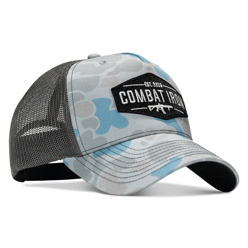 Load image into Gallery viewer, Original AR Black Patch Snapback Hat
