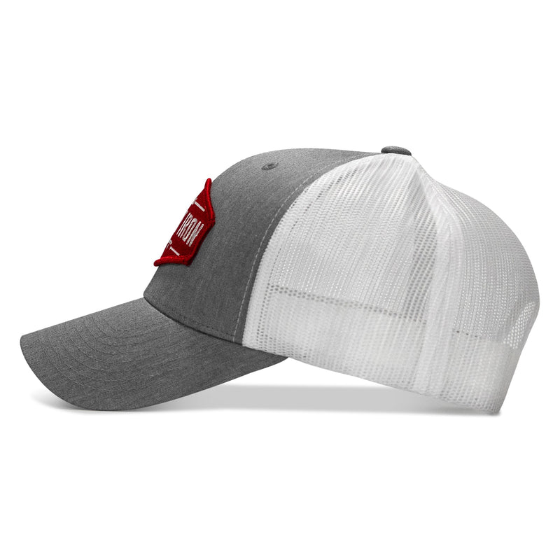 Load image into Gallery viewer, Original AR Red Patch Mid-Profile Mesh Snapback Hat
