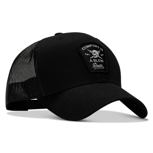 Comfort Is A Slow Death Patch Snapback Hat