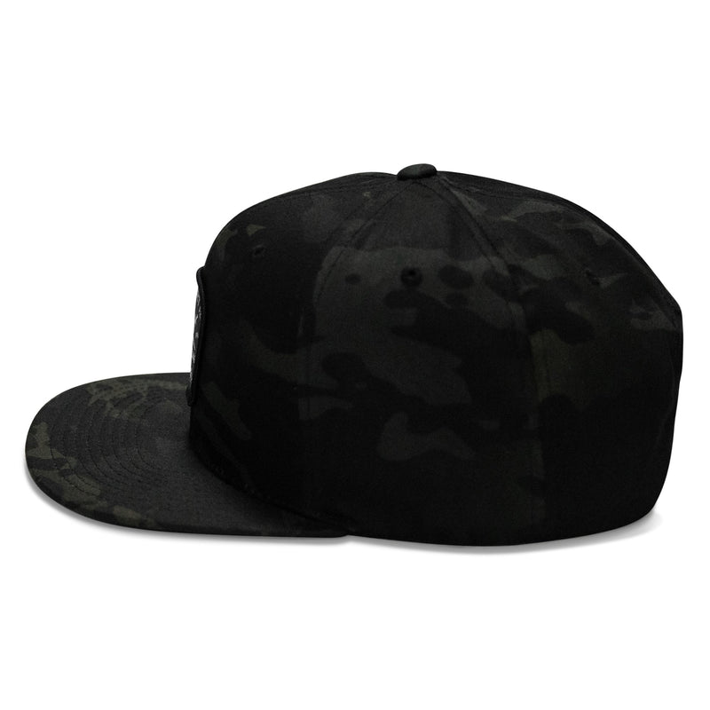 Load image into Gallery viewer, Comfort Is A Slow Death Patch Flatbill Snapback Hat
