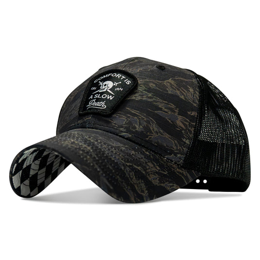 Comfort Is A Slow Death Patch Original Ripstop Snapback Hat