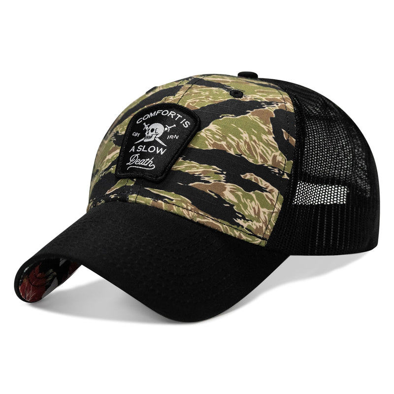 Load image into Gallery viewer, Comfort Is A Slow Death Patch Original Ripstop Snapback Hat

