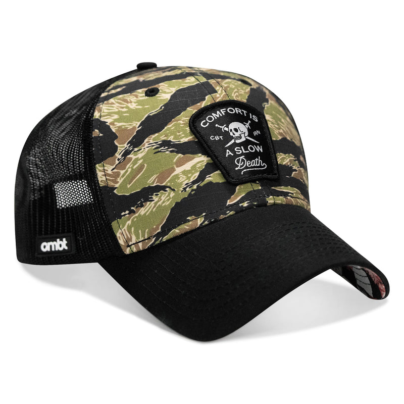 Load image into Gallery viewer, Comfort Is A Slow Death Patch Original Ripstop Snapback Hat
