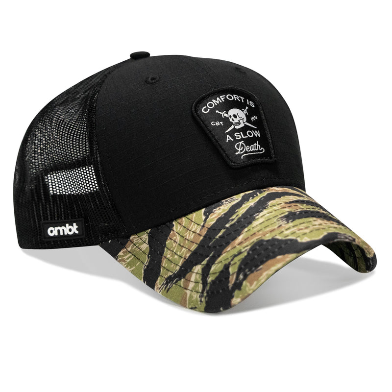 Load image into Gallery viewer, Comfort Is A Slow Death Patch Original Ripstop Snapback Hat
