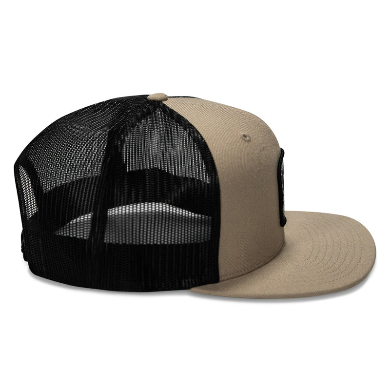 Load image into Gallery viewer, Comfort Is A Slow Death Patch Flatbill Snapback Hat
