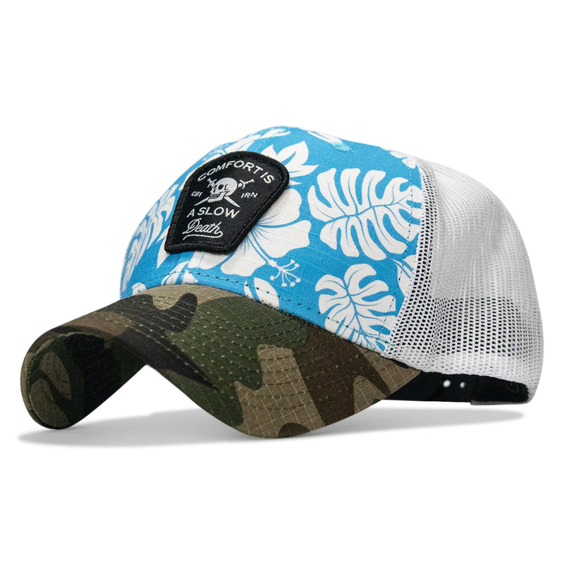 Load image into Gallery viewer, Comfort Is A Slow Death Patch Original Ripstop Snapback Hat
