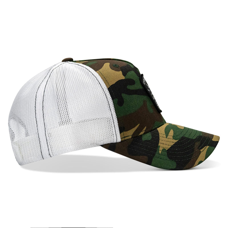 Load image into Gallery viewer, Comfort Is A Slow Death Patch Snapback Hat
