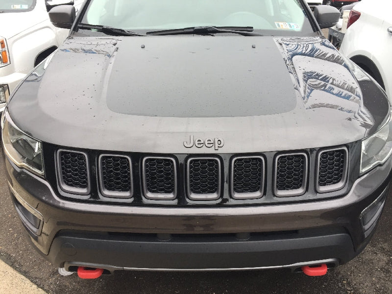 Load image into Gallery viewer, Hood Decal Cover for 2017-2021 Jeep Compass
