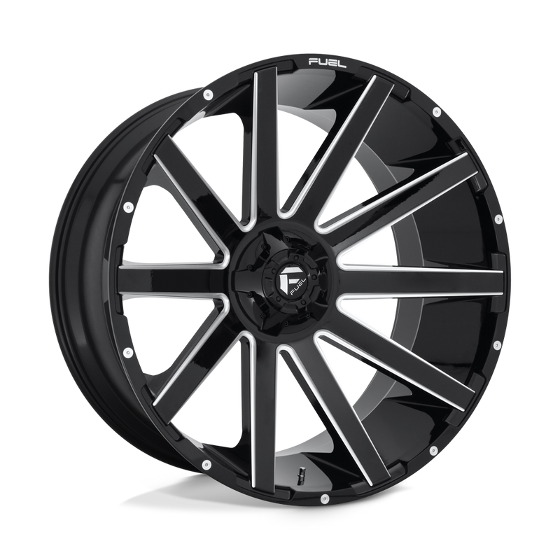 Load image into Gallery viewer, Fuel 1 Pc D615 Contra Gloss Black Milled
