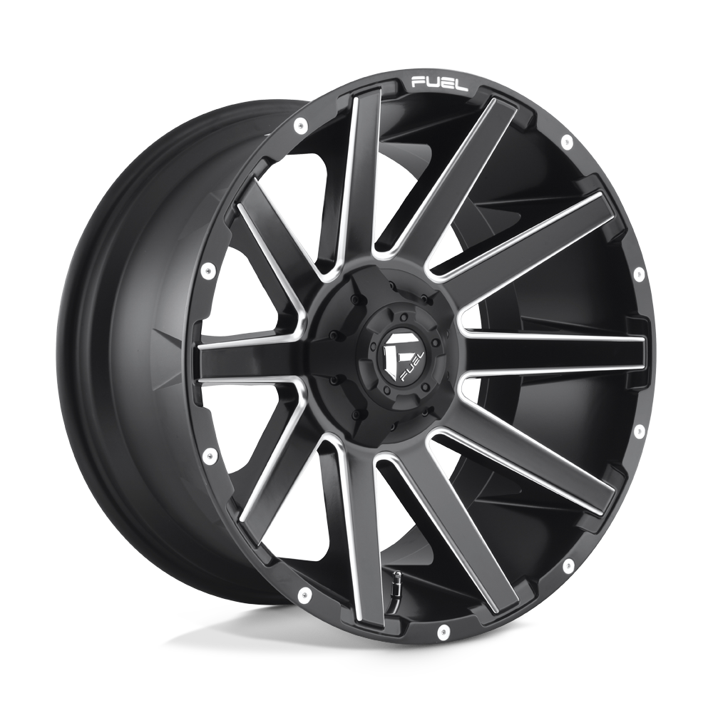 Fuel 1 Pc Matte Black Milled