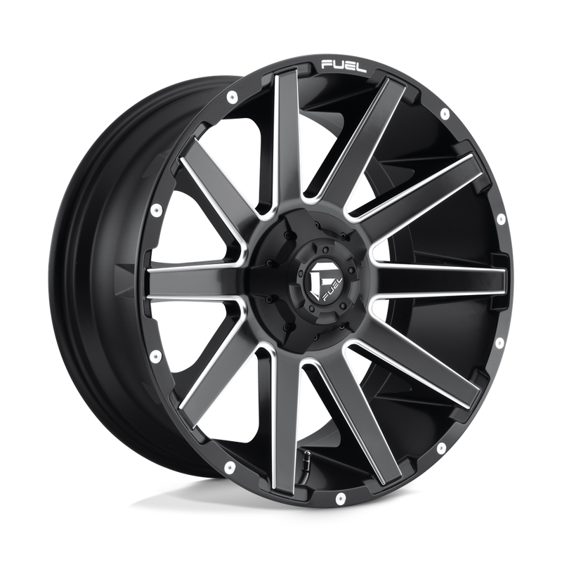 Load image into Gallery viewer, Fuel 1 Pc D616 Contra Matte Black Milled
