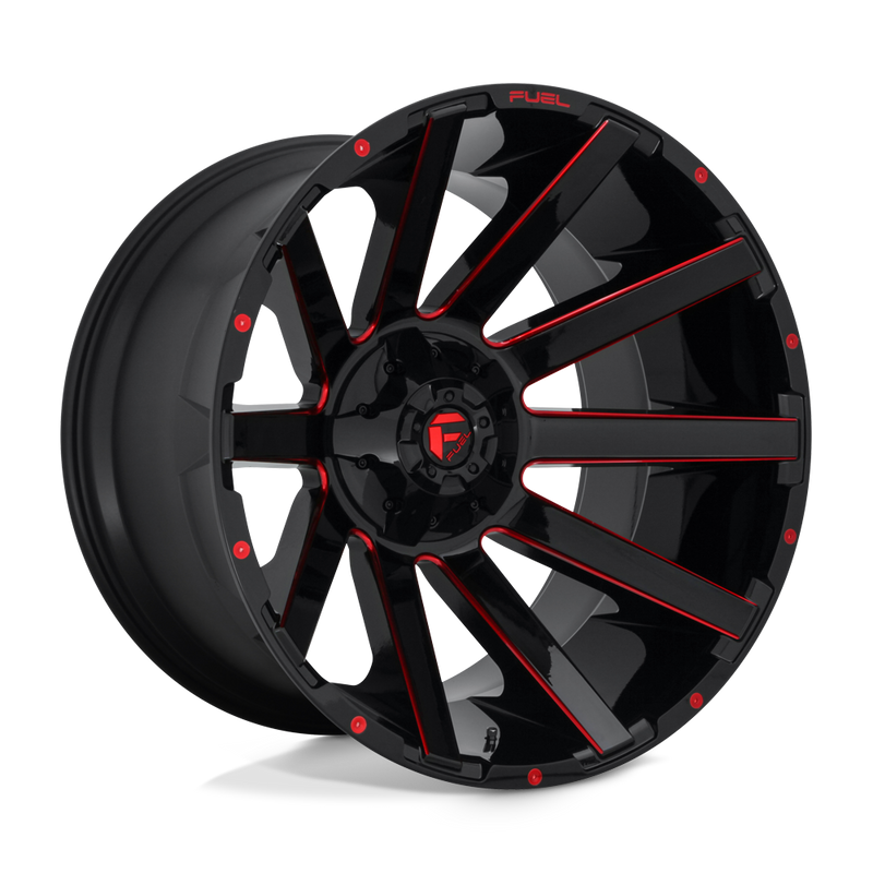 Load image into Gallery viewer, Fuel 1 Pc D643 Contra Gloss Black Red Tinted Clear
