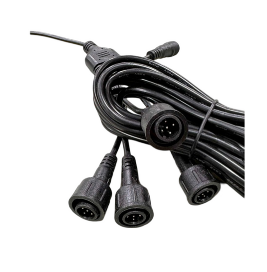 Splitter Cable - 5 Pin, 6 Way   RGBW