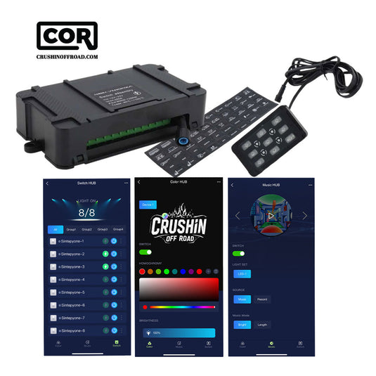 8 Port Multi-Switch Bluetooth Panel System Control Kit