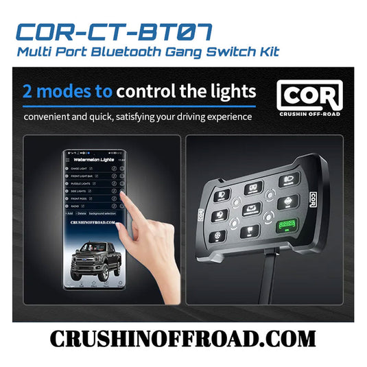 8 Port Multi-Switch Bluetooth Panel System Control Kit