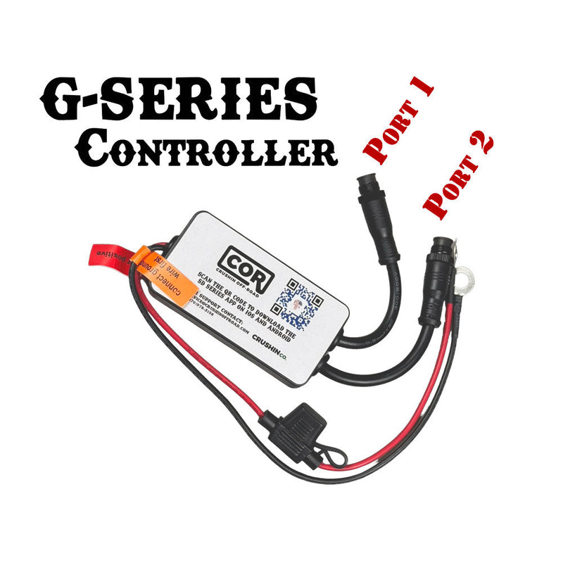 Load image into Gallery viewer, 4 Piece RGB+W 45 LED Pod with Dual Zone Controller, 1710 Lumen, G-Series
