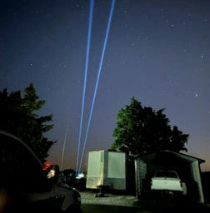 Load image into Gallery viewer, 1 Pair of X-Beam Laser LED Alien Finders, Lights Only
