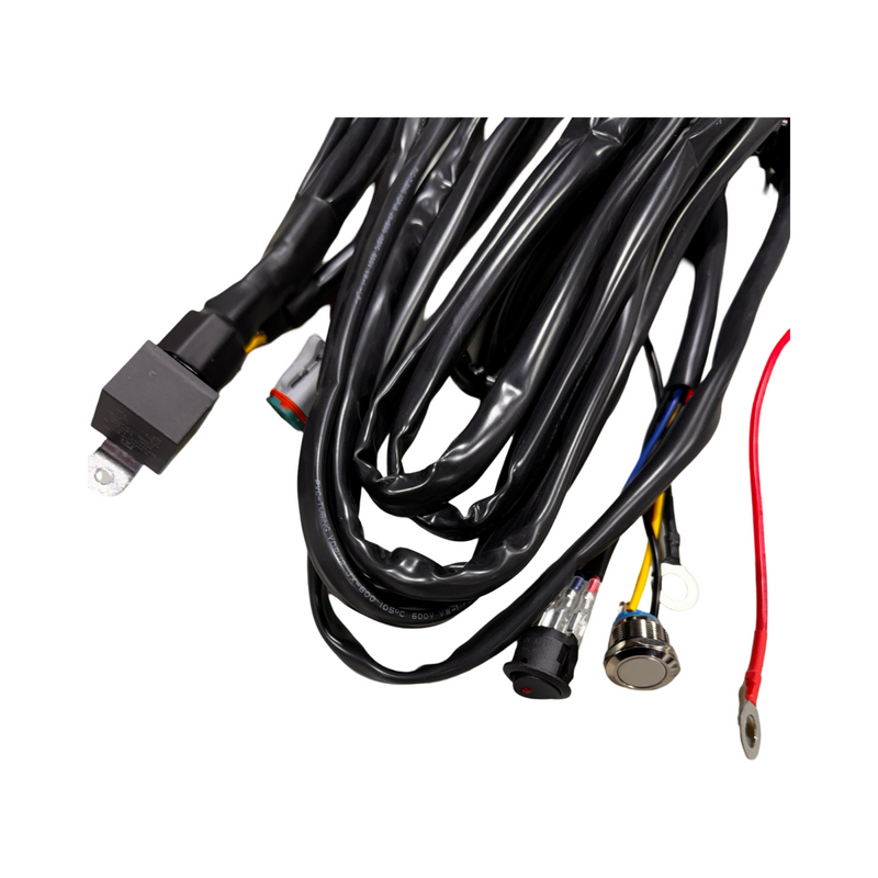 Load image into Gallery viewer, Wire Harness for control 2 RGB Accent Pod LIghts, Rocker &amp; Momentary
