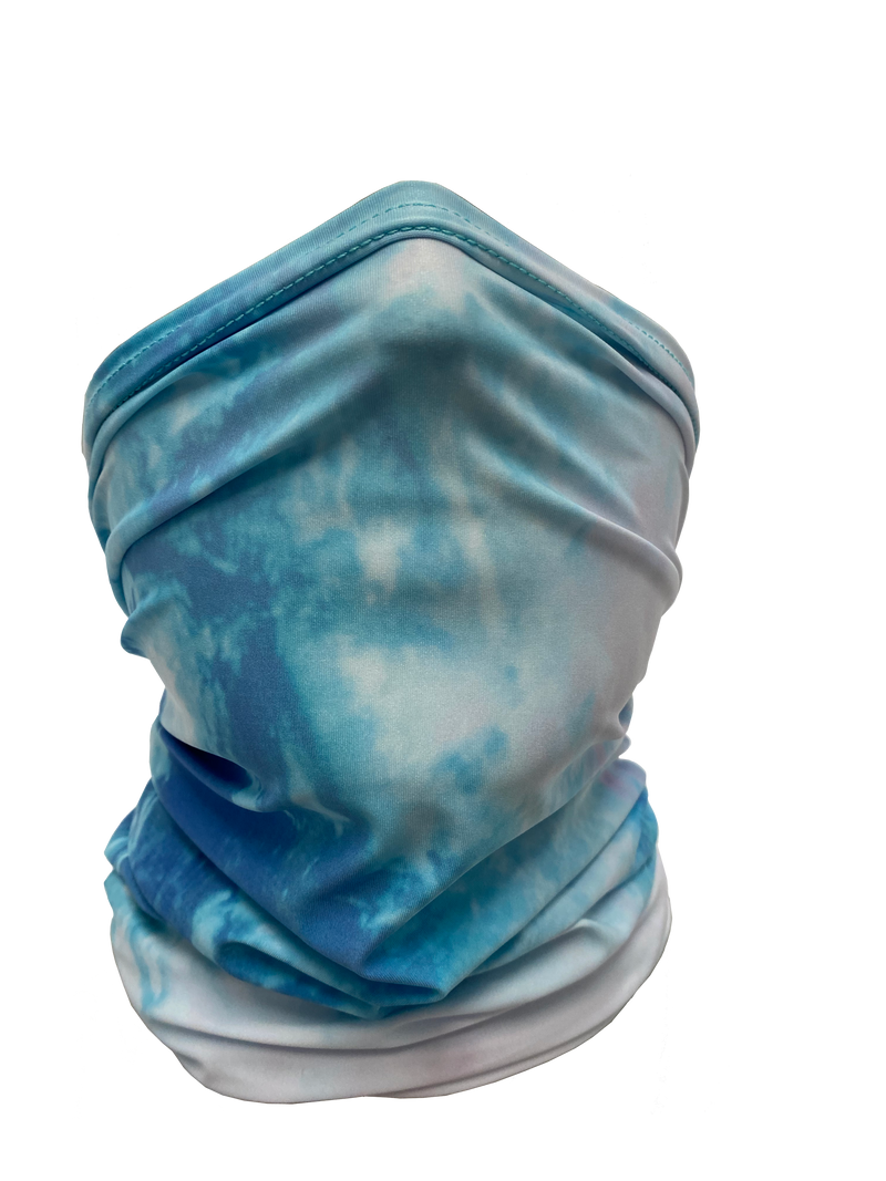 Load image into Gallery viewer, Cotton Candy Tie Dye Neck Gaiter *FINAL SALE*
