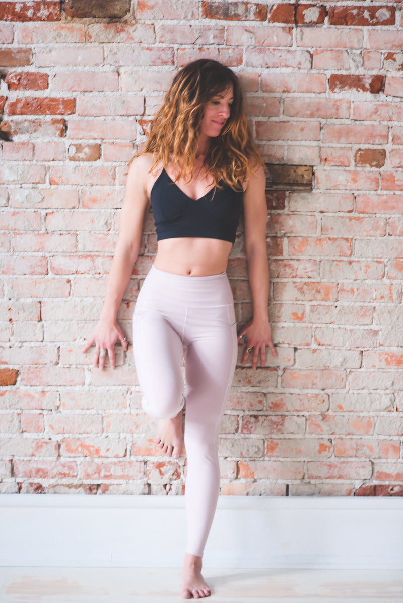 Load image into Gallery viewer, Blush Wander Pocket Yoga Pants *FINAL SALE*
