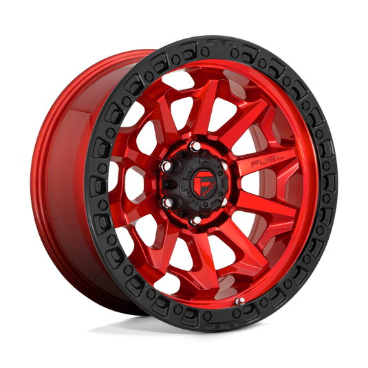 Fuel 1 Pc D695 Covert Candy Red Black Bead Ring