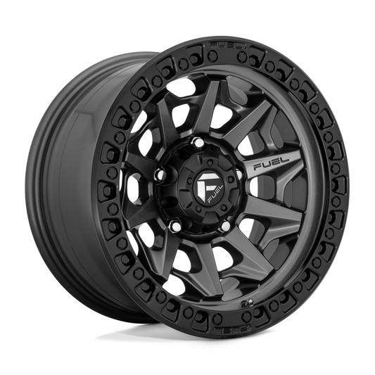 Fuel 1 Pc D716 Covert Matte Gun Metal Black Bead Ring