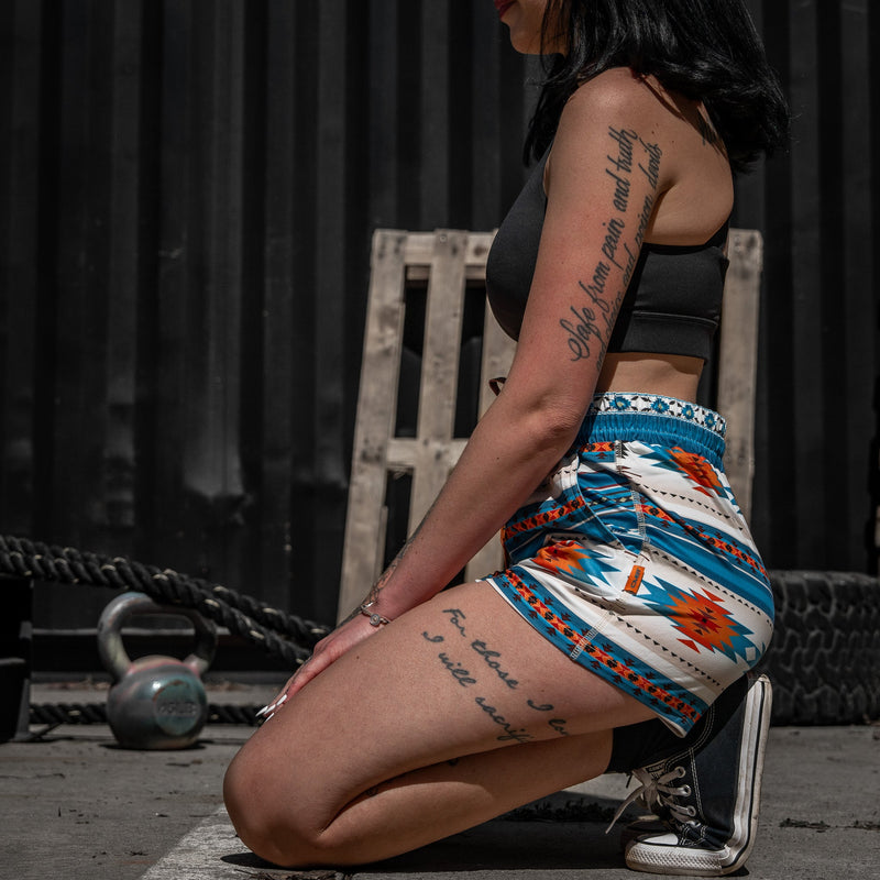 Load image into Gallery viewer, Women’s Studio Flex Training &amp; Recovery Shorts | 4"
