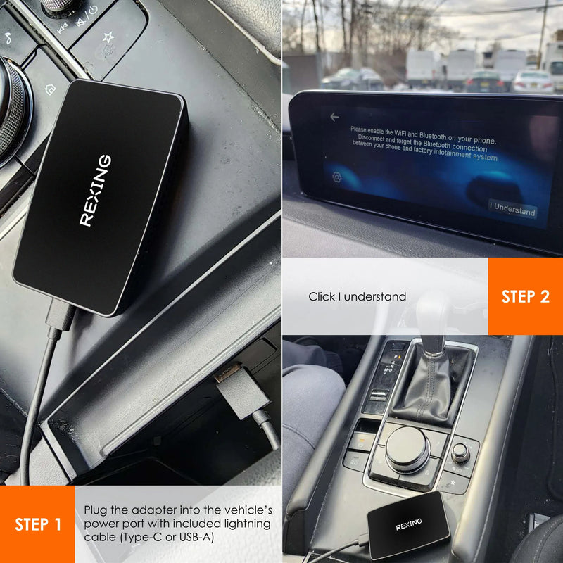Load image into Gallery viewer, Rexing CPW-1 Wireless Apple CarPlay Adapter - Sale
