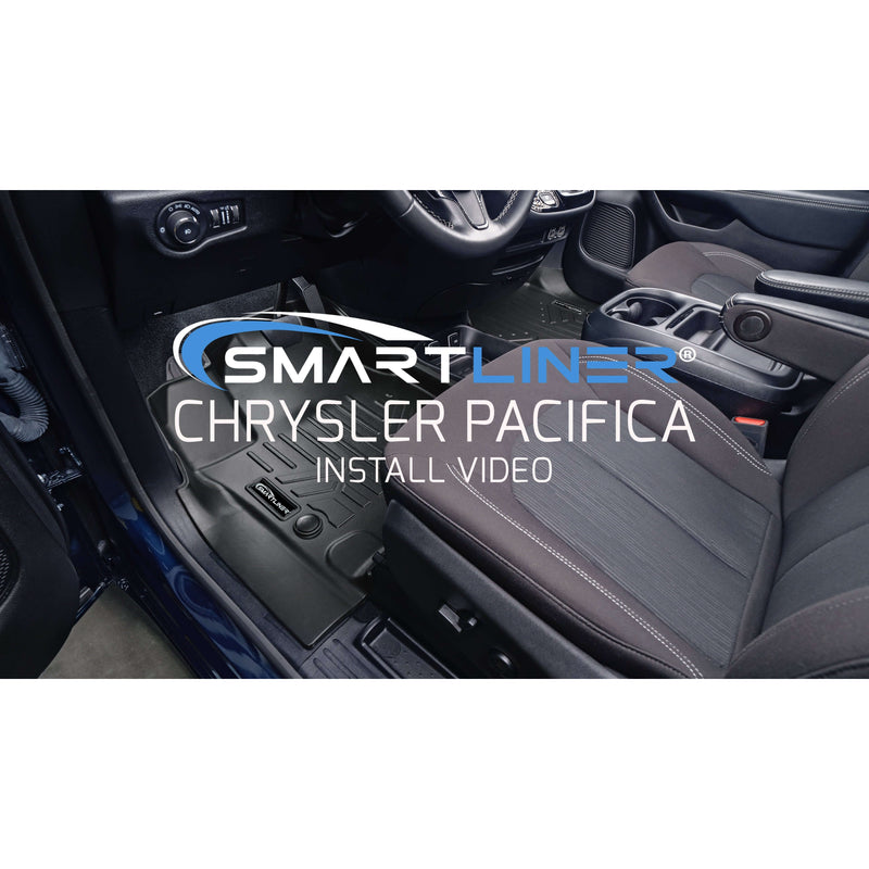 Load image into Gallery viewer, Smart Trim™ Custom Fit Floor Liners For 2017-2020 Chrysler Pacifica with 2nd Row Bucket Seats
