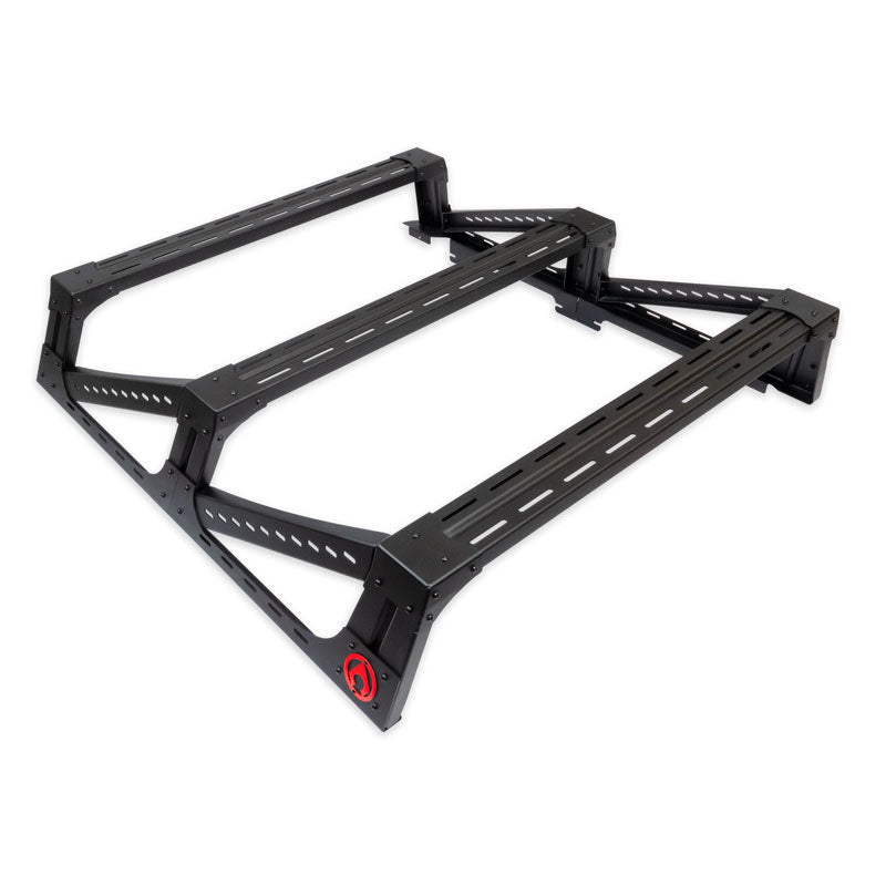 Load image into Gallery viewer, Toyota Tacoma 3G Mid Height Bed Rack - ALUMINUM
